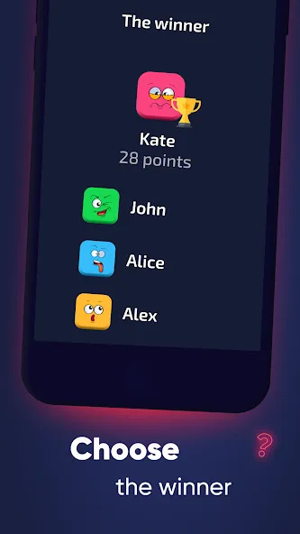 Скачать взлом Who's first? Words Party Game на Андроид — Все слова разблокированы — скриншот 4