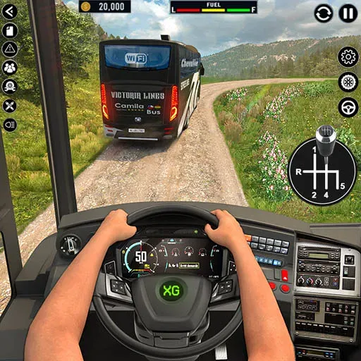 Скачать City Bus Simulator - Bus Drive — Последняя версия (Много денег) — скриншот 1