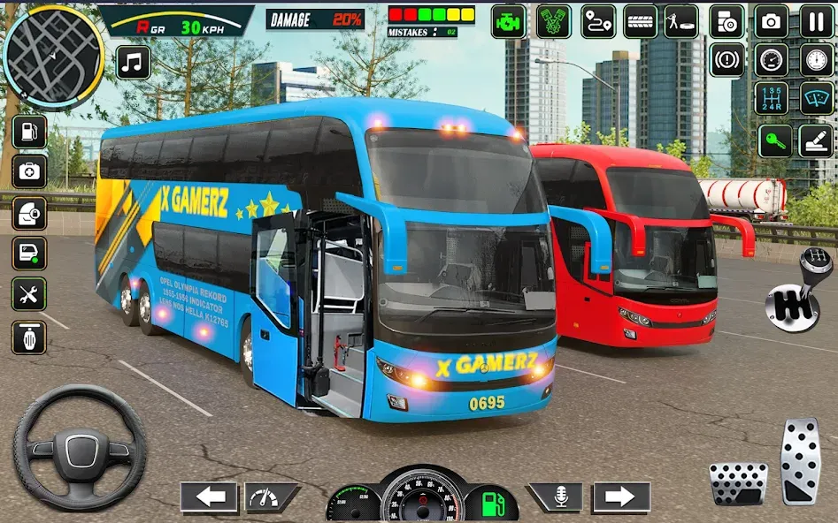 Скачать City Bus Simulator - Bus Drive — Последняя версия (Много денег) — скриншот 2