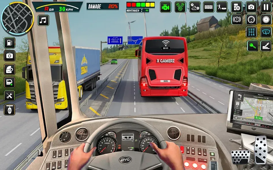 Скачать City Bus Simulator - Bus Drive — Последняя версия (Много денег) — скриншот 3