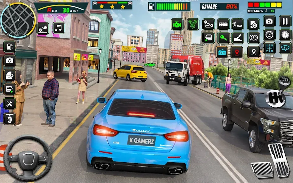 City Car Driving - Car Games — Мод: Много денег — скриншот 3