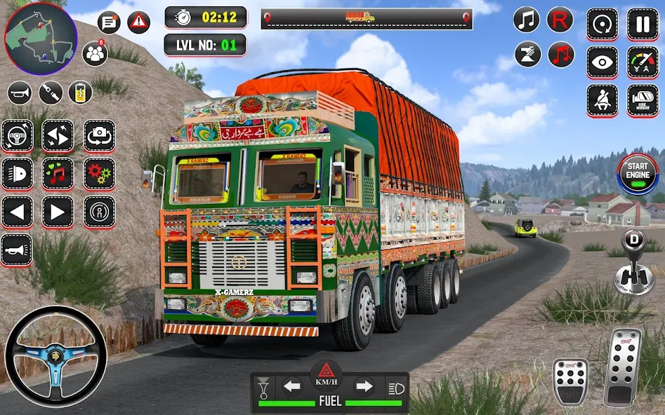 Скачать Indian Truck Drive Truck Games — Последняя версия (Много денег) — скриншот 2 Скачать Indian Truck Drive Truck Games — Последняя версия (Много денег) — скриншот 2