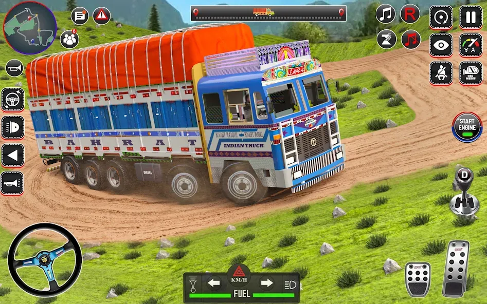 Скачать Indian Truck Drive Truck Games — Последняя версия (Много денег) — скриншот 3 Скачать Indian Truck Drive Truck Games — Последняя версия (Много денег) — скриншот 3