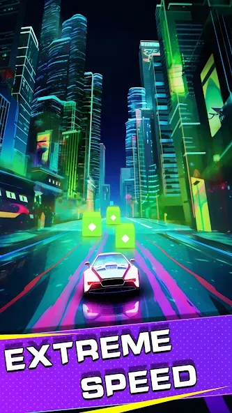 Beat Racing:Car&Music game — Мод: Много денег и без рекламы — скриншот 3