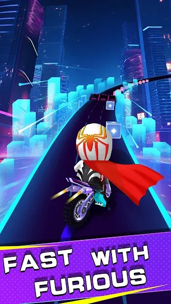 Beat Racing:Car&Music game — Мод: Много денег и без рекламы — скриншот 4