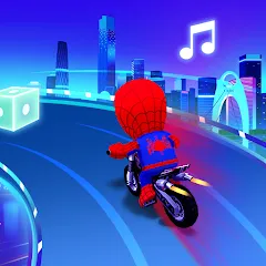 Beat Racing:Car&Music game — Мод: Много денег и без рекламы