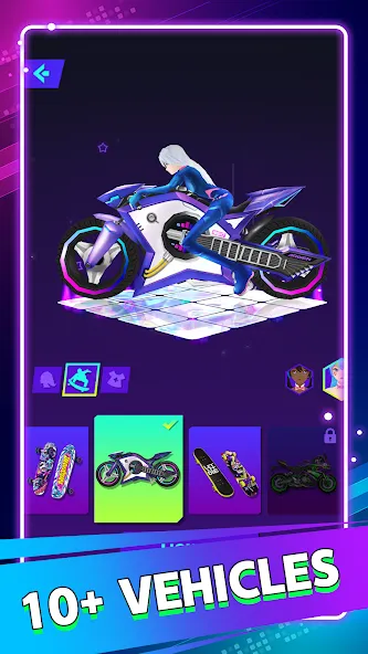 Скачать Beat Dancing EDM:music game на телефон — Много денег — скриншот 4 Скачать Beat Dancing EDM:music game на телефон — Много денег — скриншот 4