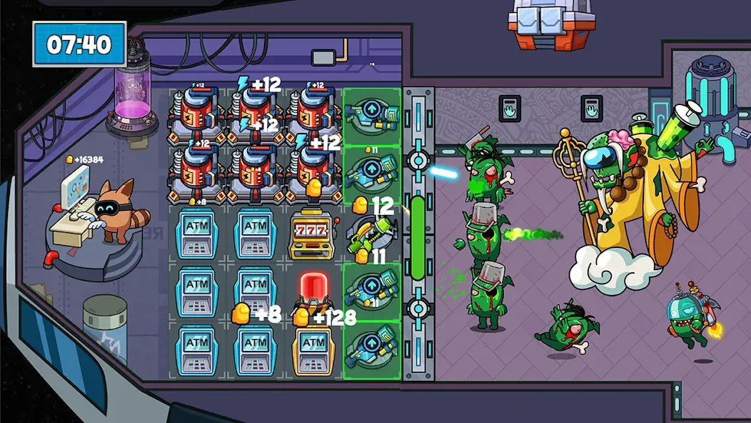 Space Survival: Zombie Attack MOD APK — Много денег и бессмертие — скриншот 1
