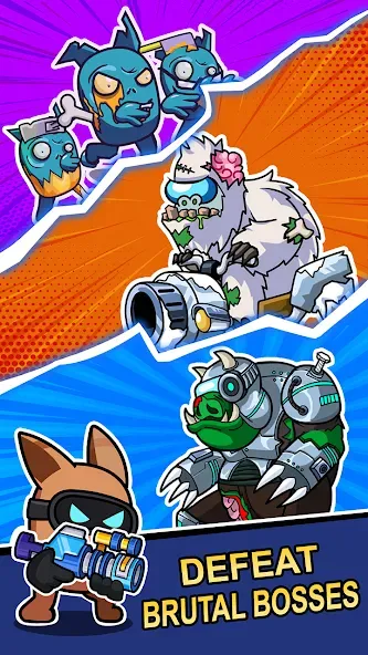 Space Survival: Zombie Attack MOD APK — Много денег и бессмертие — скриншот 3