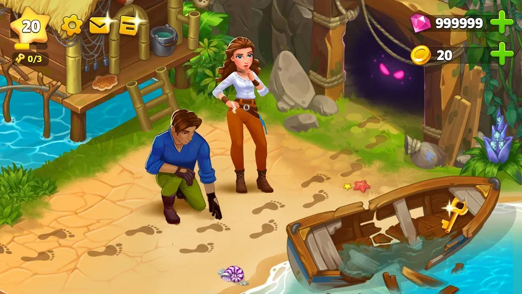 Island Hoppers: Jungle Farm — Взломанная версия (Много денег) — скриншот 3