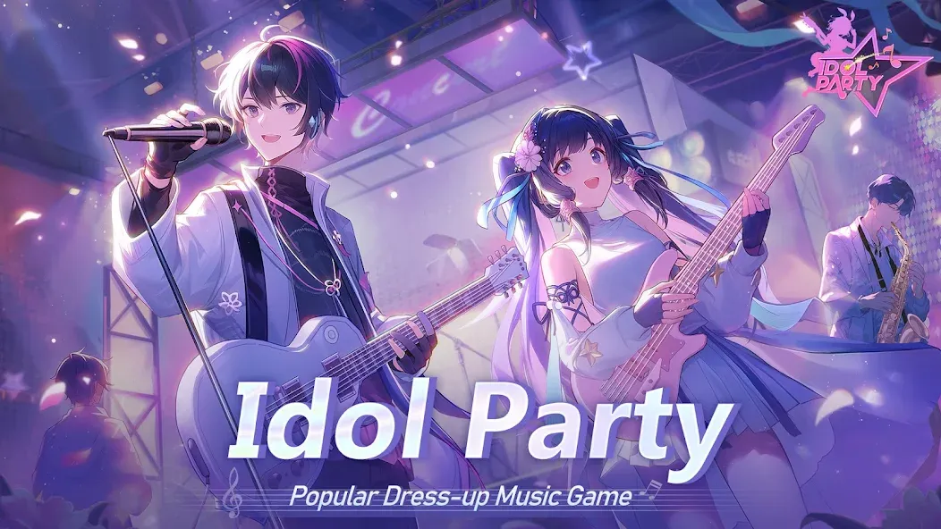 Idol Party (Мод Много денег и алмазов) — скриншот 1