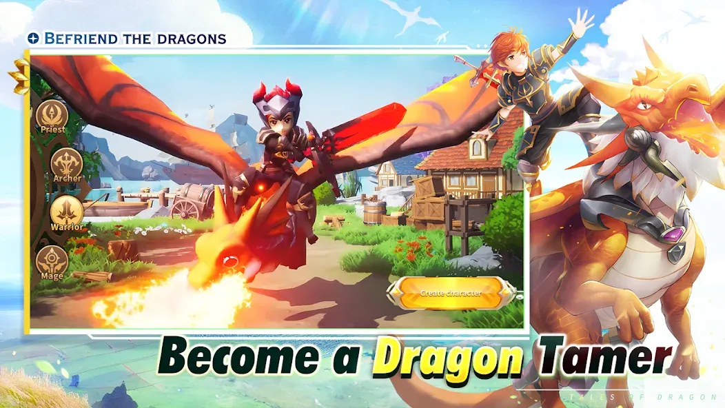 Скачать Tales of Dragon - Fantasy RPG (Мод: Мод меню (много денег)) на Андроид — скриншот 2 Скачать Tales of Dragon - Fantasy RPG (Мод: Мод меню (много денег)) на Андроид — скриншот 2