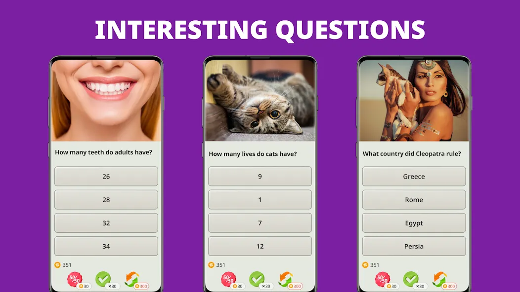 Скачать QuizzLand. Quiz & Trivia game на Android — Много денег и без рекламы — скриншот 1 Скачать QuizzLand. Quiz & Trivia game на Android — Много денег и без рекламы — скриншот 1