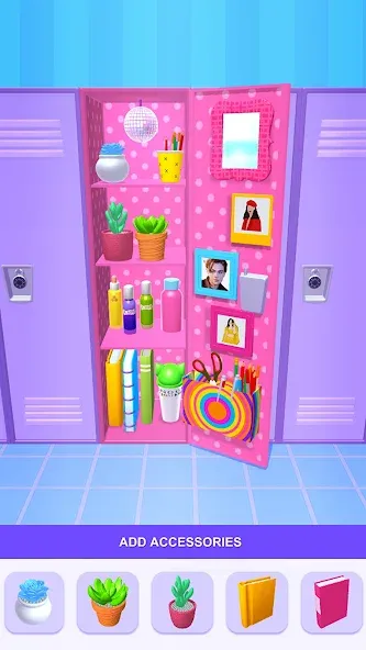 Скачать DIY Locker 3D с модом — Много денег — скриншот 5