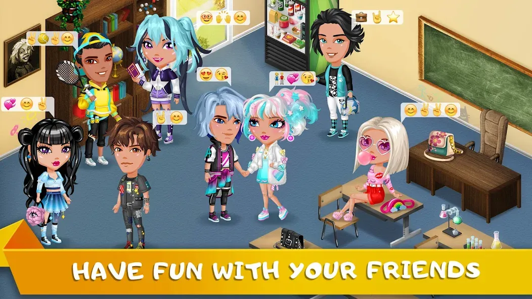 Avatar Life - Love Metaverse — Мод: Много денег и кристаллов — скриншот 3