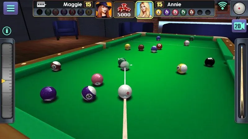 3D Pool Ball на Андроид — Мод Много денег — скриншот 2