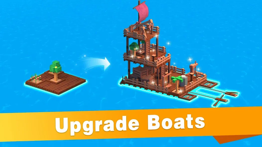 Idle Arks: Build at Sea на Андроид — Много денег и без рекламы — скриншот 2