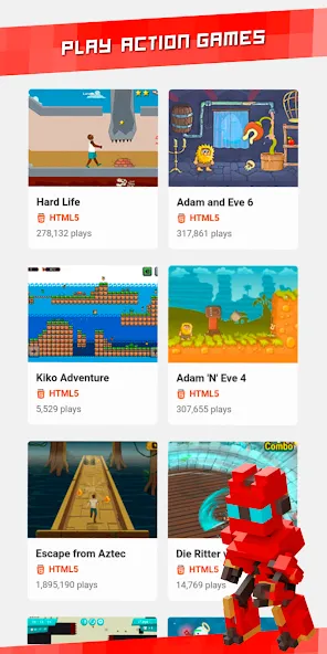 Скачать Y8 Mobile app MOD APK — Все игры разблокированы — скриншот 1