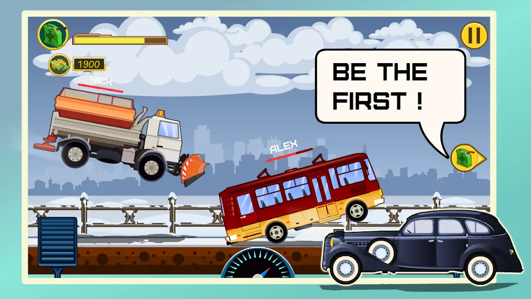 Mad Hill Racing: Bluetooth — Взломанная версия (Много денег) — скриншот 4