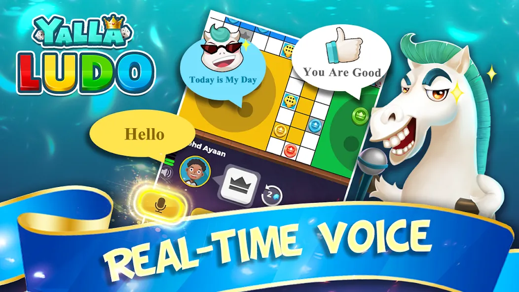 Yalla Ludo - Ludo&Domino Mod APK Много денег и алмазов — Скачать на Андроид — скриншот 3