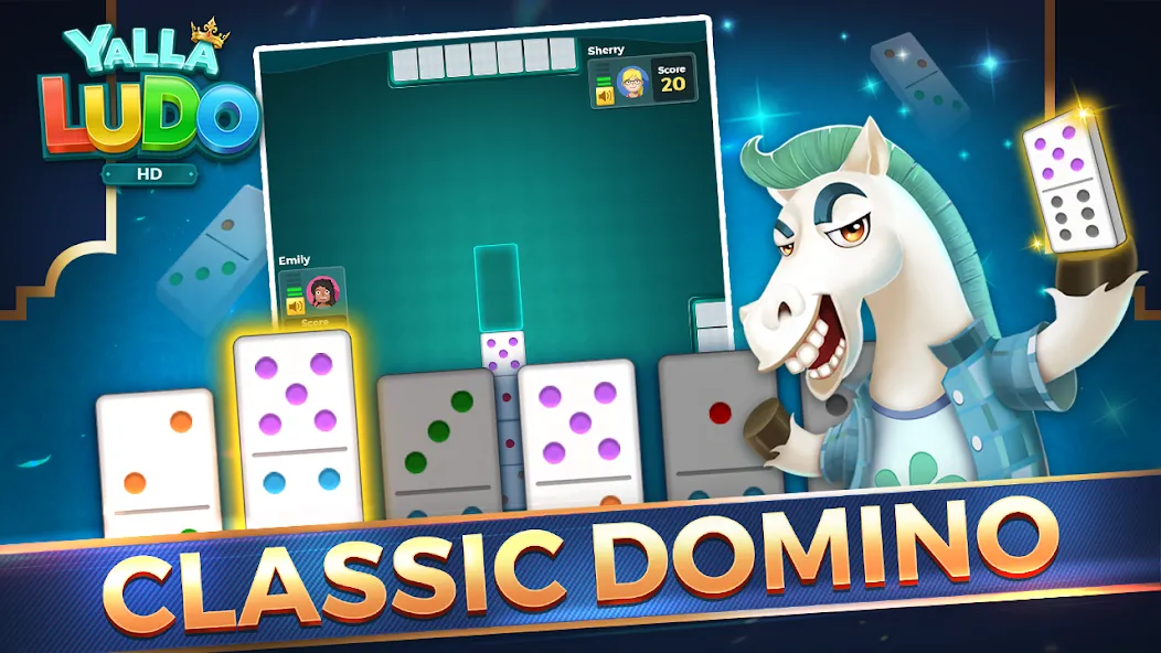 Yalla Ludo HD MOD — Много золота и алмазов на Андроид — скриншот 2