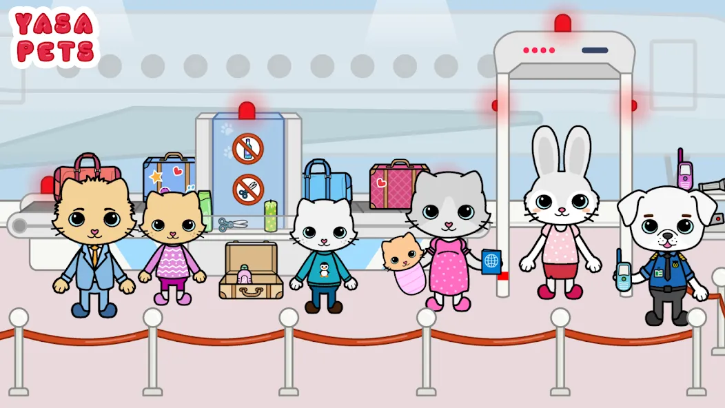 Скачать Yasa Pets Vacation на телефон — Все открыто — скриншот 1