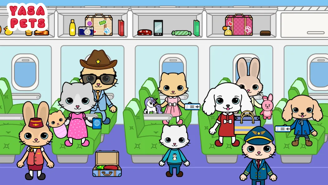 Скачать Yasa Pets Vacation на телефон — Все открыто — скриншот 2