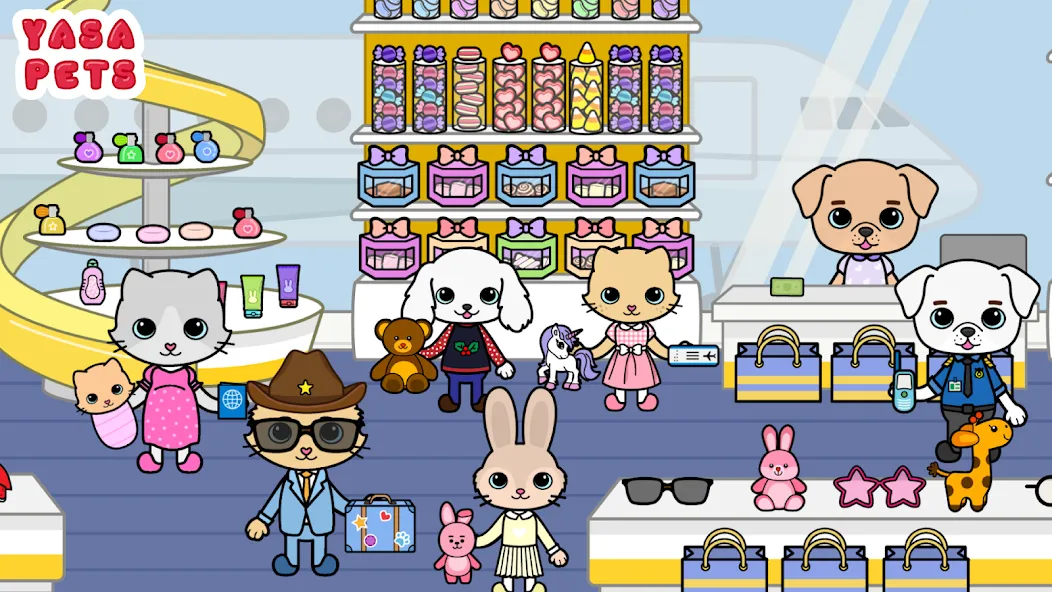 Скачать Yasa Pets Vacation на телефон — Все открыто — скриншот 4