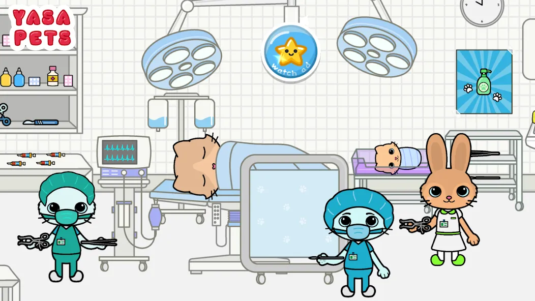 Скачать Yasa Pets Hospital — Все открыто — скриншот 3