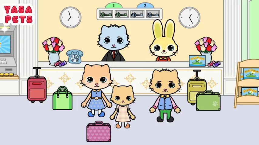 Скачать Yasa Pets Hotel на Android — Все комнаты открыты — скриншот 1