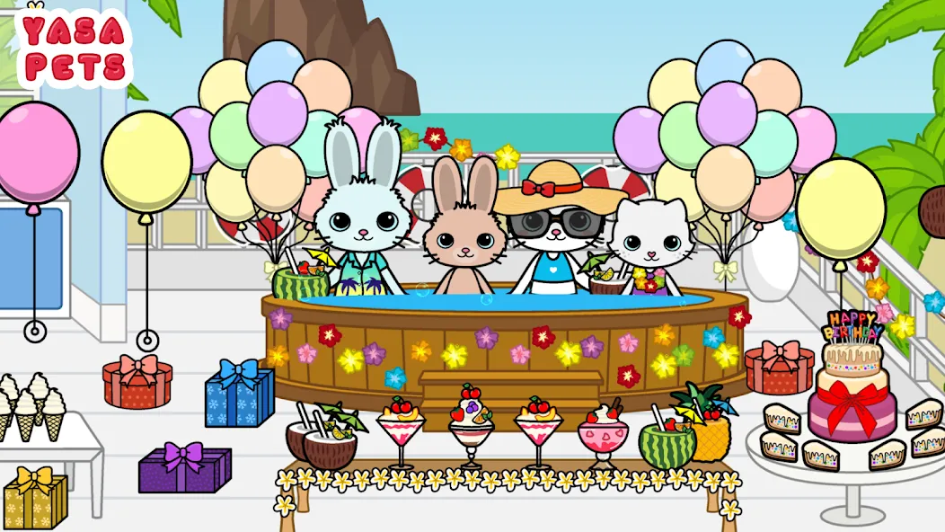 Взлом Yasa Pets Island — Все открыто — скриншот 3