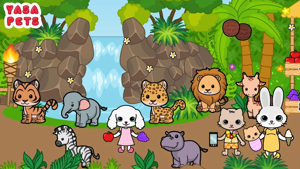 Взлом Yasa Pets Island — Все открыто — скриншот 4