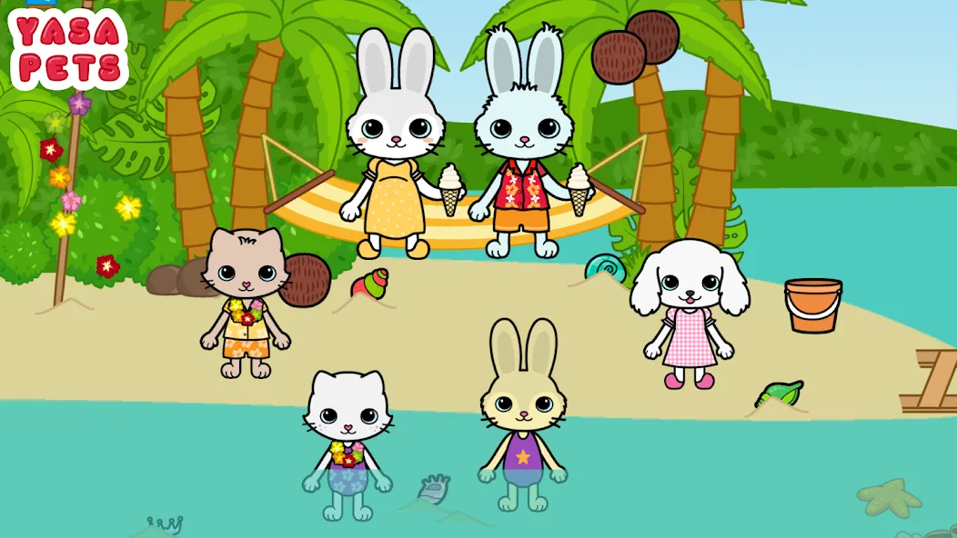 Взлом Yasa Pets Island — Все открыто — скриншот 5