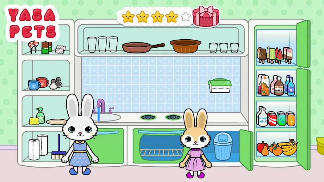 Yasa Pets Village — Все разблокировано — скриншот 2
