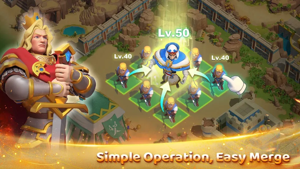 Скачать взлом Merge Kingdoms на Андроид — Много денег — скриншот 1 Скачать взлом Merge Kingdoms на Андроид — Много денег — скриншот 1