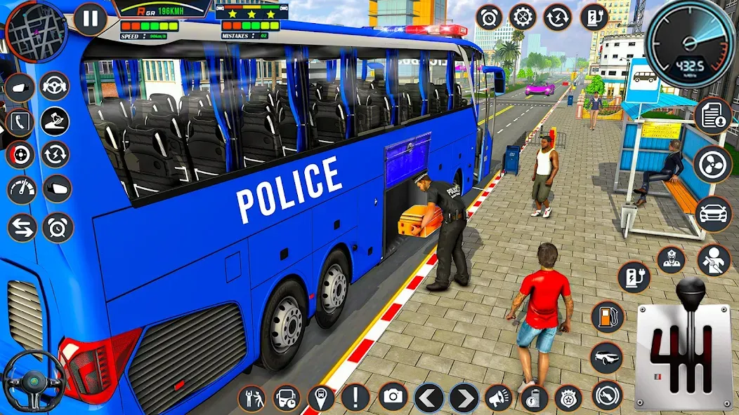 City Bus Simulator Bus Game 3D на Андроид — Мод Много денег — скриншот 2
