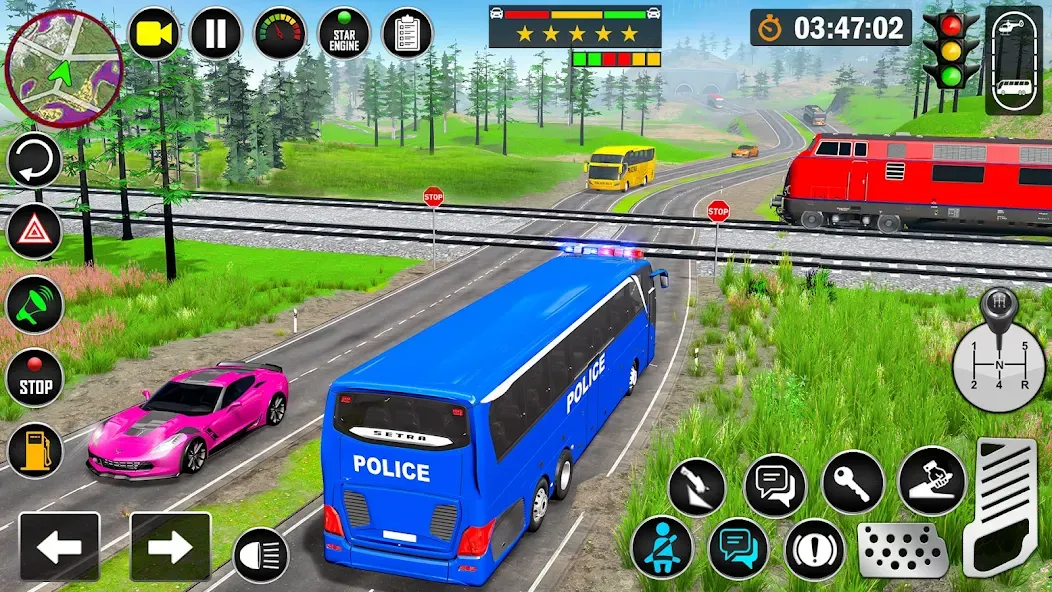 City Bus Simulator Bus Game 3D на Андроид — Мод Много денег — скриншот 4