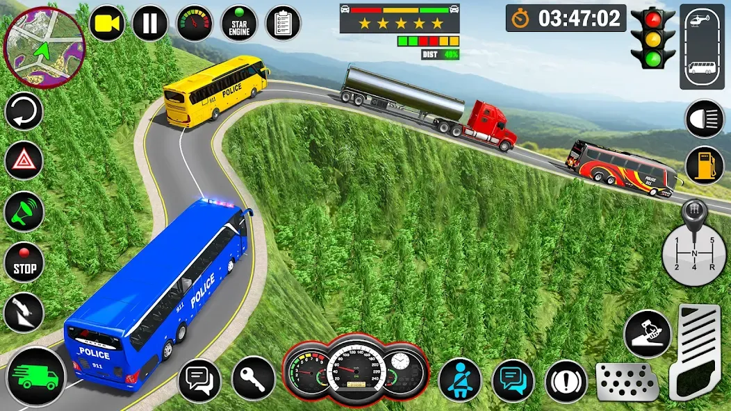 City Bus Simulator Bus Game 3D на Андроид — Мод Много денег — скриншот 5
