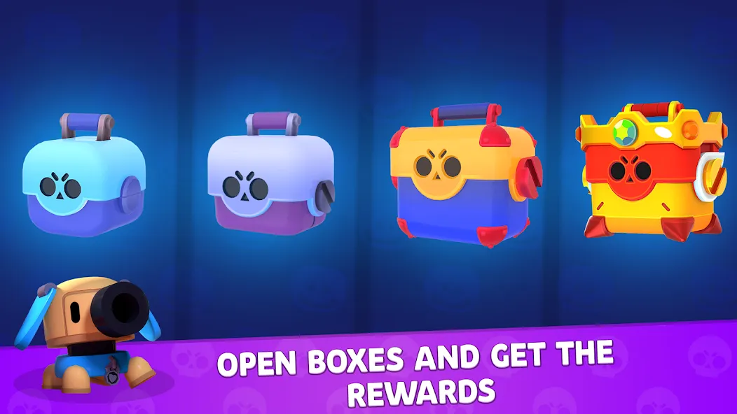 Скачать взломанную Brawl Box Stars Simulator — Много денег и кристаллов — скриншот 3 Скачать взломанную Brawl Box Stars Simulator — Много денег и кристаллов — скриншот 3