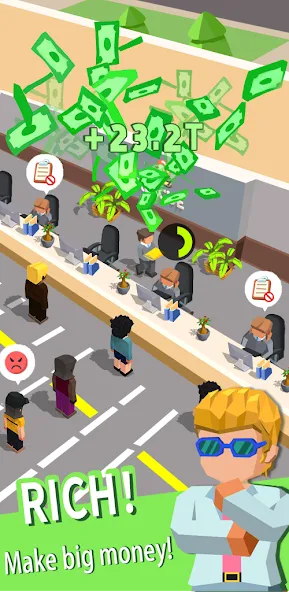 Idle Rescue Tycoon MOD APK на Android — Много денег — скриншот 2
