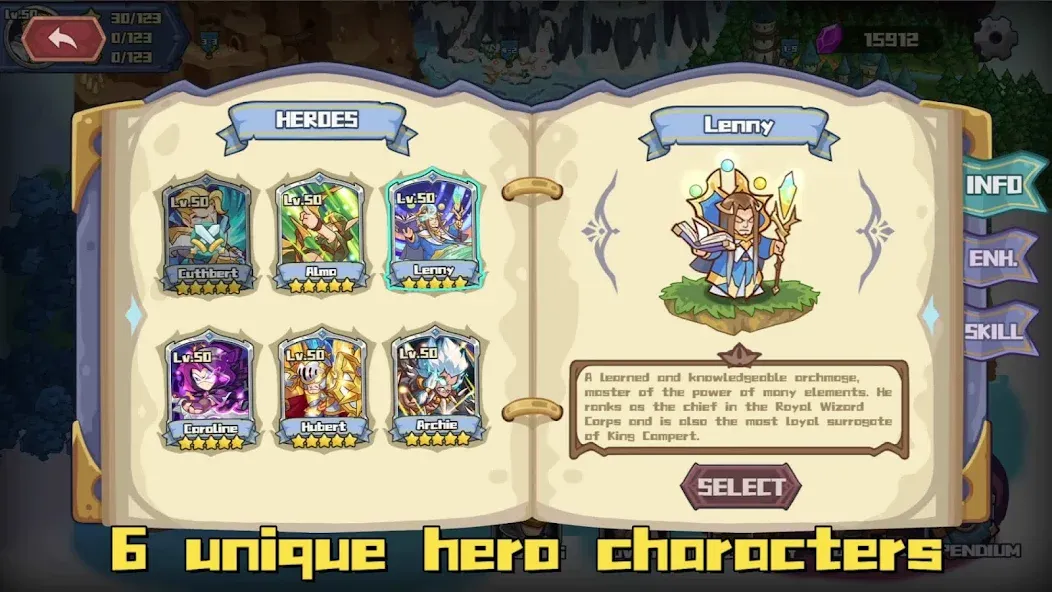 Chrono Crystal - Tower Defense (Мод Много денег) — скриншот 2