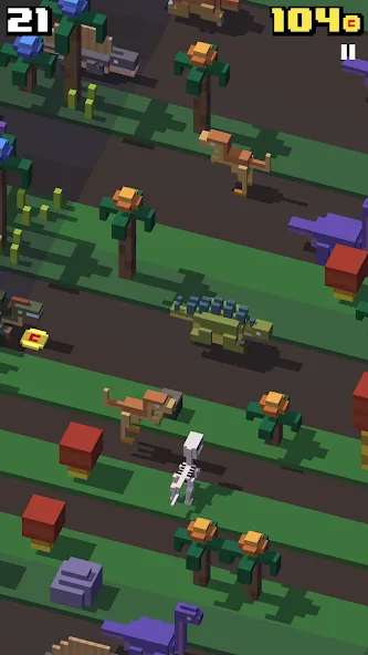 Скачать Crossy Road на Android — Много денег и всё открыто — скриншот 5