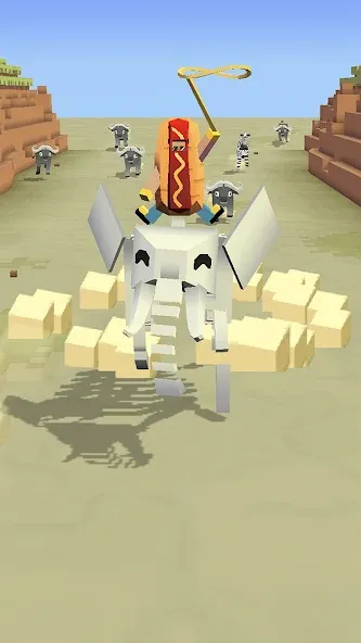 Скачать Rodeo Stampede: Sky Zoo Safari на Android — Много денег — скриншот 2