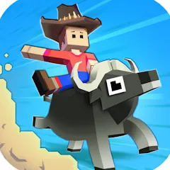 Скачать Rodeo Stampede: Sky Zoo Safari на Android — Много денег