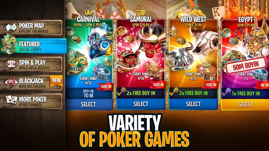 Governor of Poker 3 - Texas — Взломанная версия (Много денег) — скриншот 2