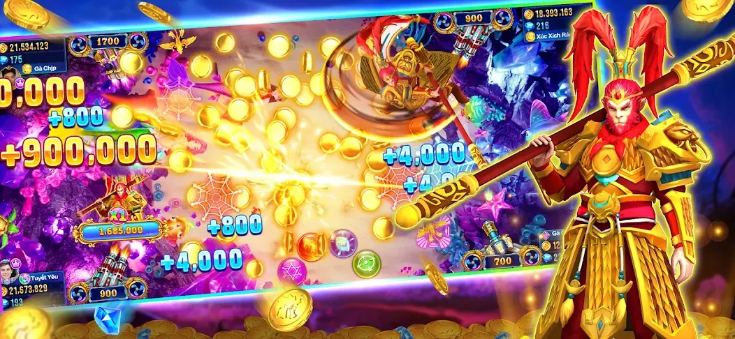 Скачать Dragon King:fish table games — Модификация Много денег — скриншот 3