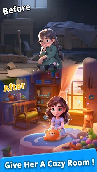 Скачать Merge Designer - Decor & Story — Модификация Много денег и энергии — скриншот 3 Скачать Merge Designer - Decor & Story — Модификация Много денег и энергии — скриншот 3