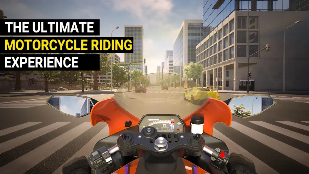 Скачать Speed Moto Dash:Real Simulator MOD APK — Много денег и всё открыто — скриншот 1