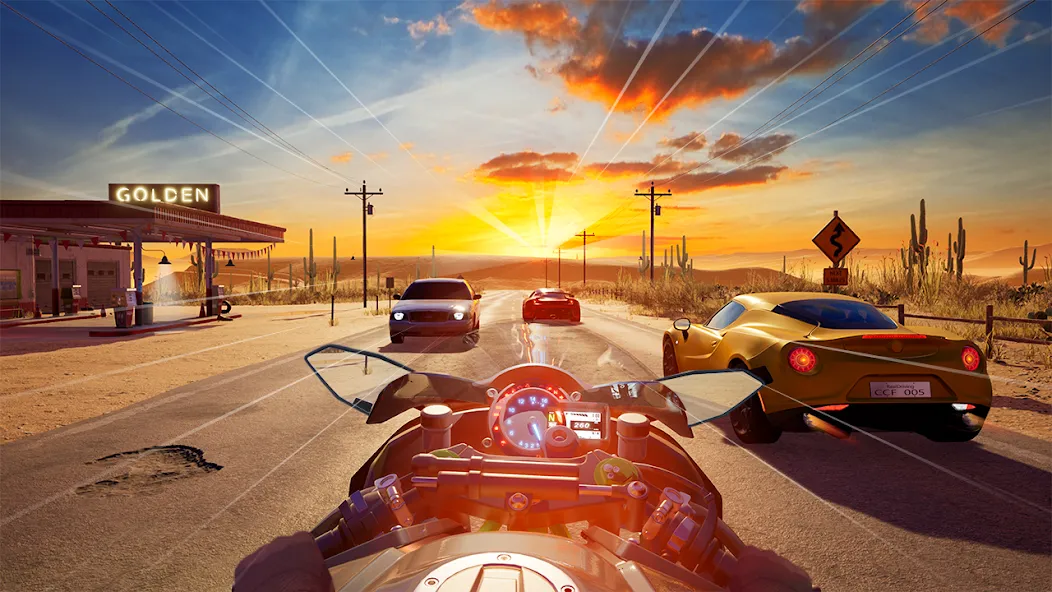 Скачать Speed Moto Dash:Real Simulator MOD APK — Много денег и всё открыто — скриншот 4
