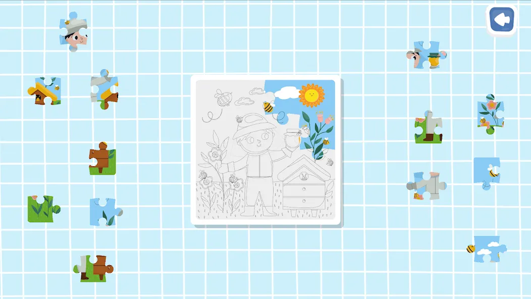 Kids puzzle games for kids 2-5 — Взломанная версия (Все уровни разблокированы) — скриншот 5
